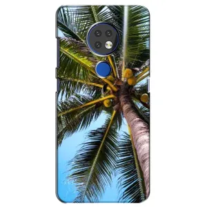 Силіконовий чохол з КАРТИНКАМИ літо для Nokia 7.2 (AlphaPrint) (Пальма)