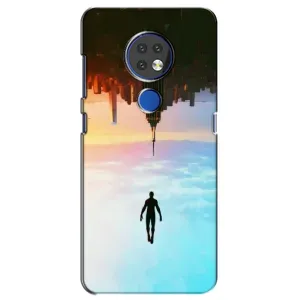 Чохол з людиною павуком для Nokia 7.2 - (AlphaPrint) (Людина павук)