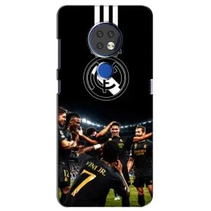 Чехол с принтом «ФК Реал Мадрид» для Nokia 7.2