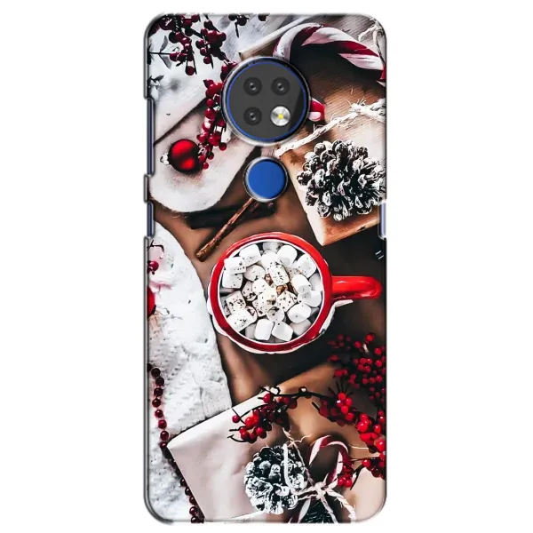 Чехол с принтом «Рождественская атмосфера» для Nokia 7.2