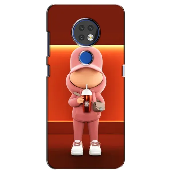Чехол с принтом «С Кофе» для Nokia 7.2
