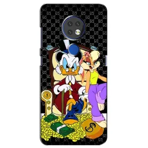 Чехлы для Nokia 7.2 - Скрудж МакДак Louis Vuitton (PREMIUMPrint) (Стильная Утка)