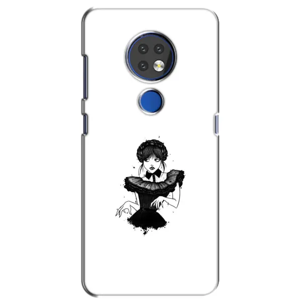 Чехол с принтом «танец Уэнздей» для Nokia 7.2