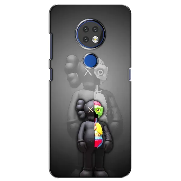 Чехол с принтом «Тело Bearbrick» для Nokia 7.2 Чехол с принтом «Тело Bearbrick» для Nokia 7.2