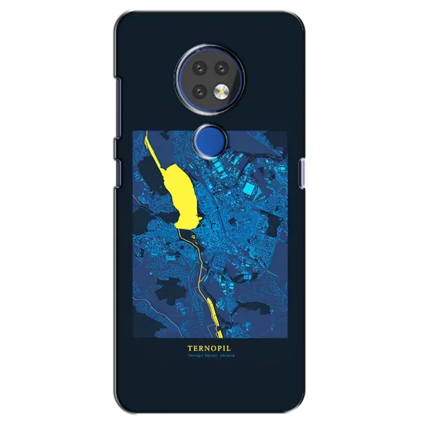 Чехол с принтом «Тернополь» для Nokia 7.2