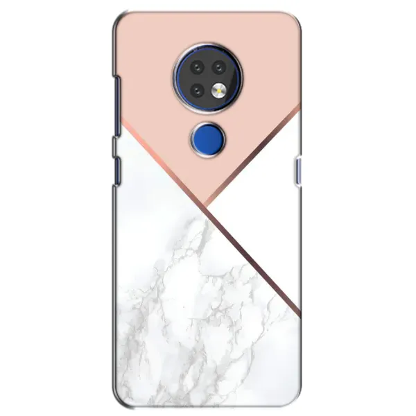 Чохол з принтом «Тройний мрамор» для Nokia 7.2