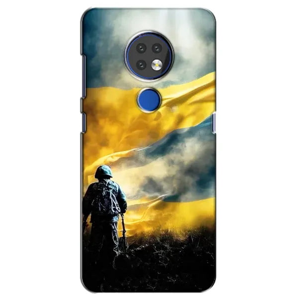 Чехол с принтом «Война» для Nokia 7.2 Чехол с принтом «Война» для Nokia 7.2
