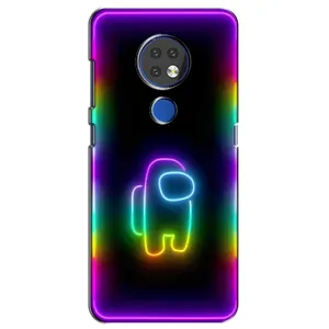 Чохли Амонг Ас для Nokia 7.2 (AlphaPrint) (Яскравий скін)