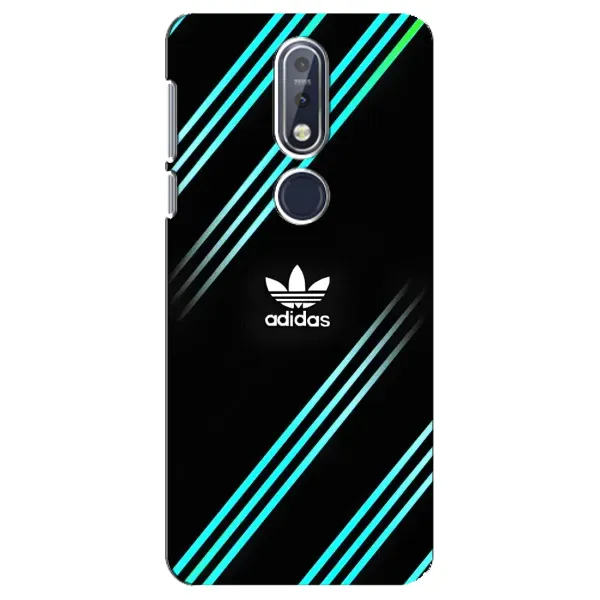 Чехол с принтом «Адидас с полосами» для Nokia 7.1 (2018) Чехол с принтом «Адидас с полосами» для Nokia 7.1 (2018)