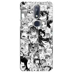 Чехлы Персонажи Аниме Наруто для Nokia 7 2018, 7.1 (AlphaPrint) (Ahegao manga)