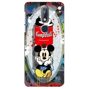 Чехол Disney Mouse Nokia 7 2018, 7.1 (PREMIUMPrint) (Американский Маус)