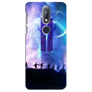 Чохли BTS для Nokia 7 2018, 7.1 (AlphaPrint) (Army BTS)
