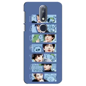 Чохли BTS для Nokia 7 2018, 7.1 (AlphaPrint) (Bangtan)