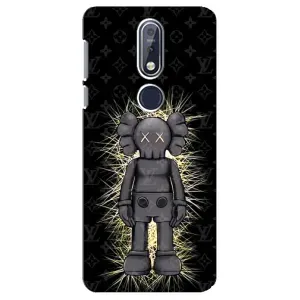 Чехлы для Nokia 7 2018, 7.1 - Bearbrick Louis Vuitton (PREMIUMPrint) (Bearbrick LV)