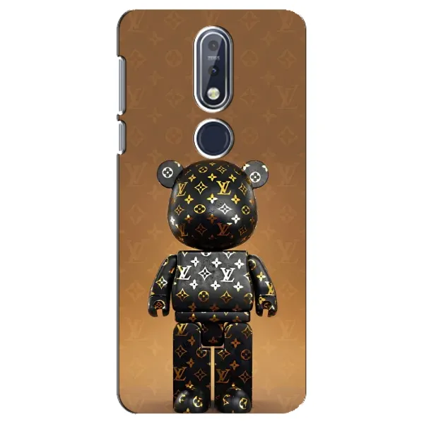 Чехол с принтом «Bearbrick» для Nokia 7.1 (2018)