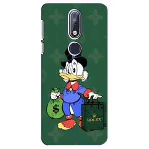 Чехлы для Nokia 7 2018, 7.1 - Скрудж МакДак Louis Vuitton (PREMIUMPrint) (Богатая Утка)