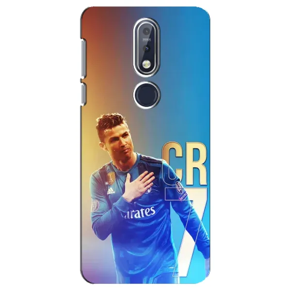 Чехол с принтом «CR7 Real» для Nokia 7.1 (2018)