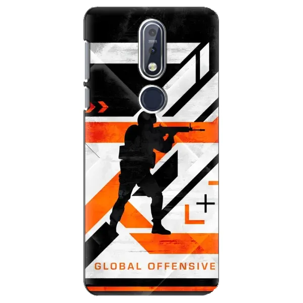 Чохол з принтом «Cs:Go» для Nokia 7.1 (2018)