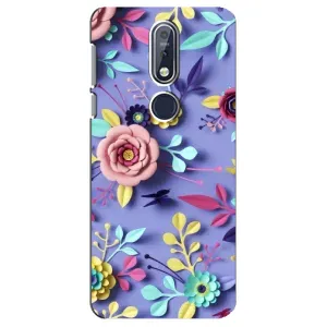 Чохли з квітами для Nokia 7 2018, 7.1 (VPrint) (Дизайн квітів)