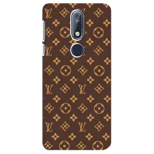 Чохли Луі Вітон для Nokia 7 2018, 7.1 (AlphaPrint - LOUIS VUITTON) (фон LOUIS VUITTON)