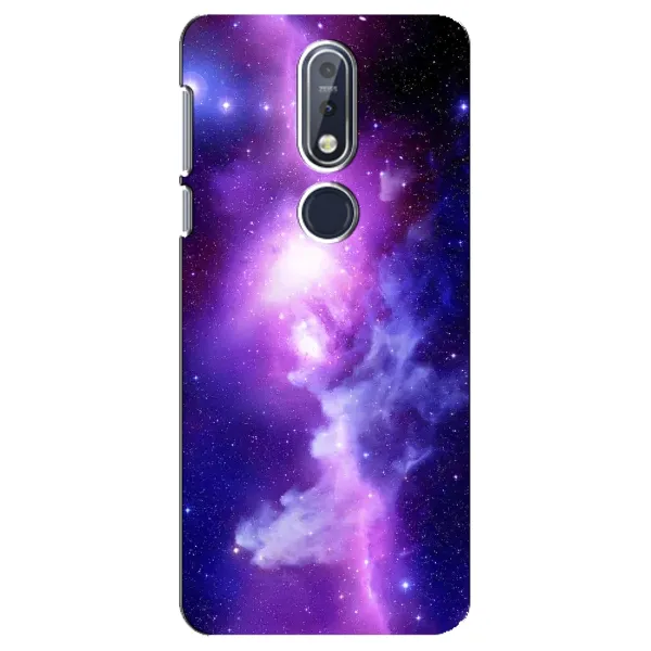Чехол с принтом «Галактика» для Nokia 7.1 (2018)