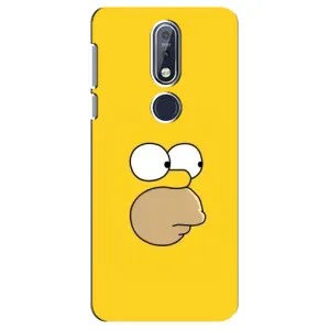 Чjхол з Сімпсонами для Nokia 7 2018, 7.1 (VPrint) (Гомер)