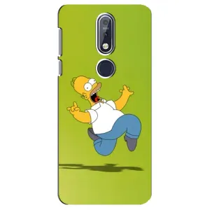 Чjхол з Сімпсонами для Nokia 7 2018, 7.1 (VPrint) (Гомер Сімпсон)