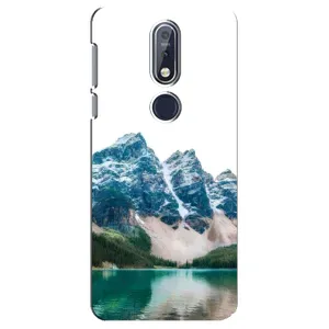 Силиконовый чехол с КАРТИНКАМИ лето для Nokia 7 2018, 7.1 (AlphaPrint) (Гори)