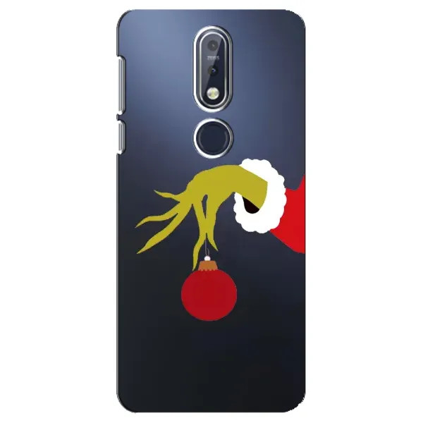 Чохол з принтом «Грінч з іграшкою» для Nokia 7.1 (2018) Чохол з принтом «Грінч з іграшкою» для Nokia 7.1 (2018)