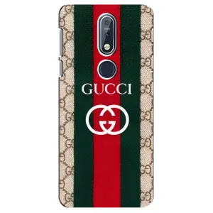 Чехлы ГУЧЧИ для Нокиа 7 2018, 7.1 (AlphaPrint) (Gucci дизайн)