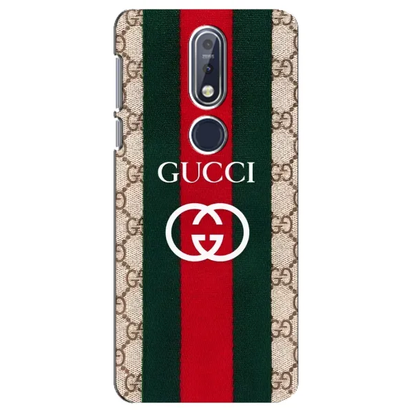Чехол с принтом «Gucci дизайн» для Nokia 7.1 (2018)