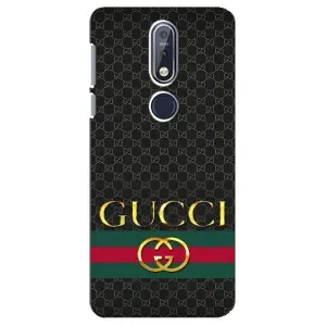 Чехлы ГУЧЧИ для Нокиа 7 2018, 7.1 (AlphaPrint) (Gucci оригинал)