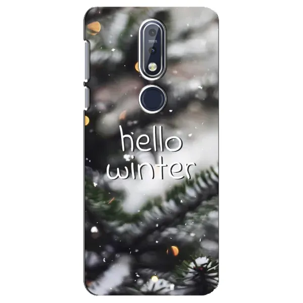 Чохол з принтом «Hello winter» для Nokia 7.1 (2018) Чохол з принтом «Hello winter» для Nokia 7.1 (2018)