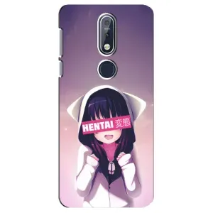 Чехлы Персонажи Аниме Наруто для Nokia 7 2018, 7.1 (AlphaPrint) (Hentai chan)
