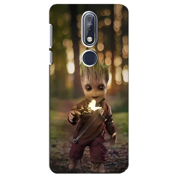 Чехол с принтом «I am Groot» для Nokia 7.1 (2018)