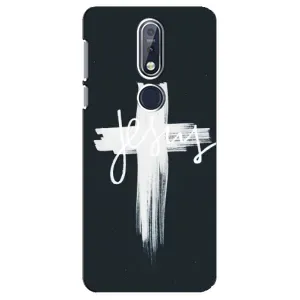 Чехол для Nokia 7 2018, 7.1 (AlphaPrint) - (Христианские) (Иисус)