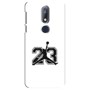 Чехлы для Nokia 7 2018, 7.1 - с картинкой JORDAN (AlphaPrint) (Jordan 23)