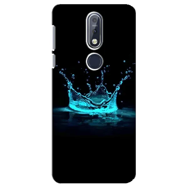 Чехол с принтом «Капля короны» для Nokia 7.1 (2018)