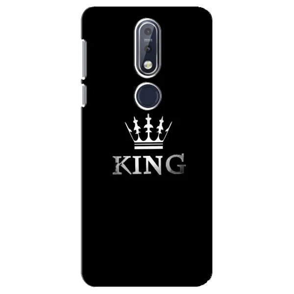 Чехол с принтом «KING» для Nokia 7.1 (2018)