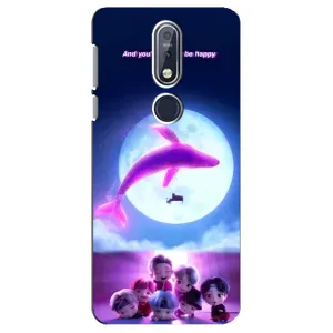 Чохли BTS для Nokia 7 2018, 7.1 (AlphaPrint) (КИТ BTS)
