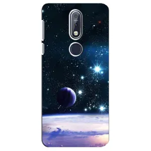 Космічні Чохли для Нокіа 7.1 (VPrint) (Космічний вид)