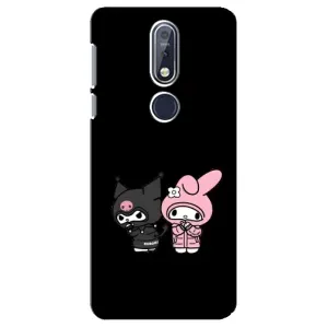 Чехол с кроликом Куроми на Nokia 7 2018, 7.1 (Куроми и Мелоди)