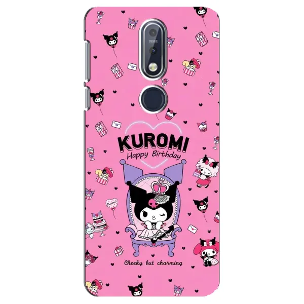 Чехол с принтом «KUROMI» для Nokia 7.1 (2018)