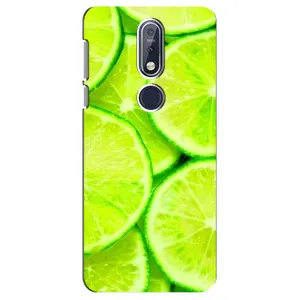 Чохли з фруктами для Nokia 7 2018, 7.1 (VPrint) (Лайм)