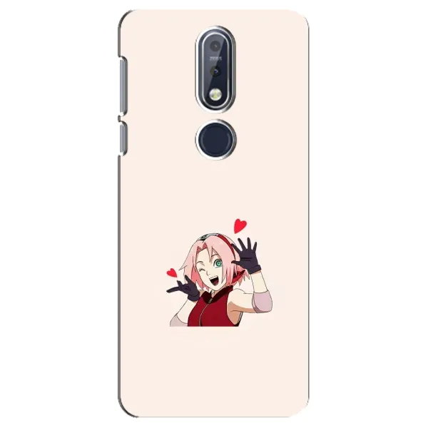Чехол с принтом «Лайк Сакура» для Nokia 7.1 (2018)