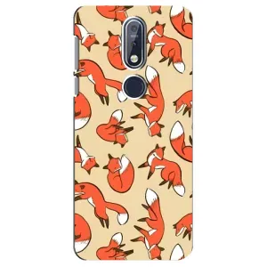 Чохли з картинкою Лисичка для Nokia 7 2018, 7.1 (VPrint) (Лисички)