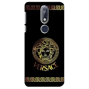 Чехлы VERSACE для Нокиа 7 2018, 7.1 (PREMIUMPrint) (Logo Versace)