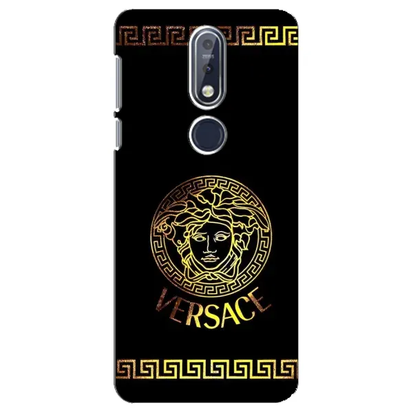 Чехол с принтом «Logo Versace» для Nokia 7.1 (2018)