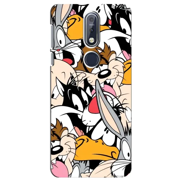 Чехол с принтом «Looney Tunes» для Nokia 7.1 (2018)