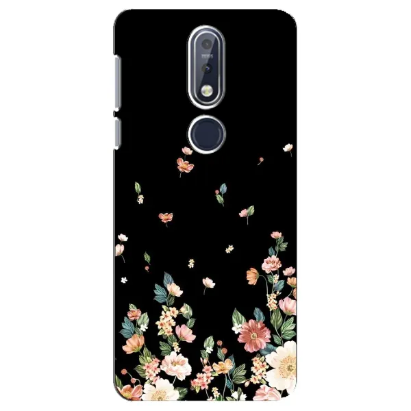 Чехол с принтом «Маленькие цветы» для Nokia 7.1 (2018) Чехол с принтом «Маленькие цветы» для Nokia 7.1 (2018)